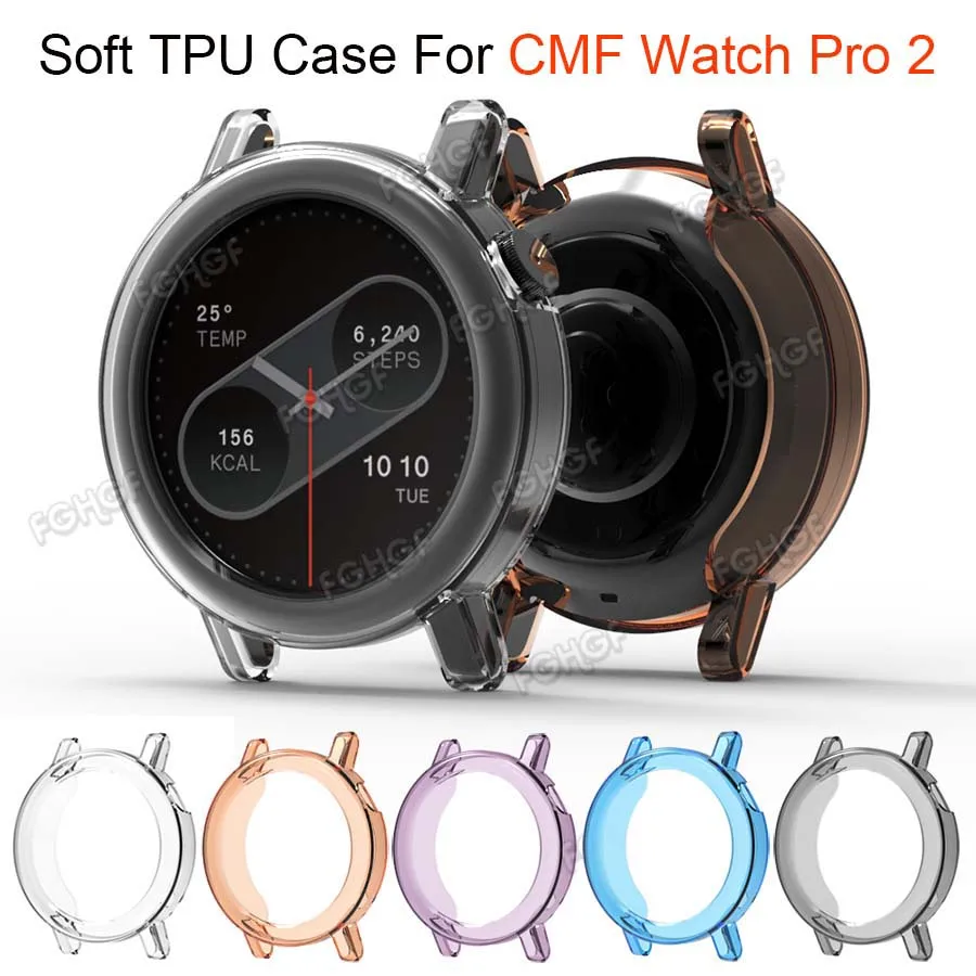 Premium Soft TPU Protective Bumper Shell for Smart Watch – Ultra-Durable, Stylish Case Cover Accessories