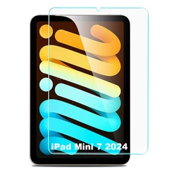 Tempered Glass Screen Protector for iPad Mini 2024 - 8.7 Anti - Scratch HD Clear Protective Film (For iPad Mini 7 2024)