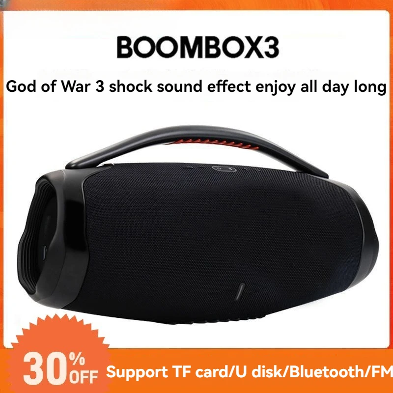 100W High-power Portable Bluetooth Speaker Outdoor Sports RGB/USB