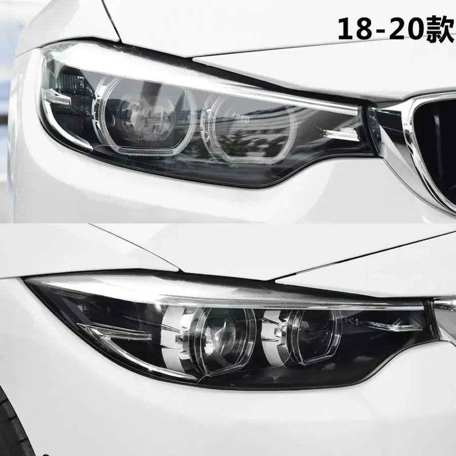 

Headlamp Cover Transparent Headlight Lens Plexiglass Replace Original Lampshade For BMW 4 Series M4 F32 F33 F36 F82 2018-2020