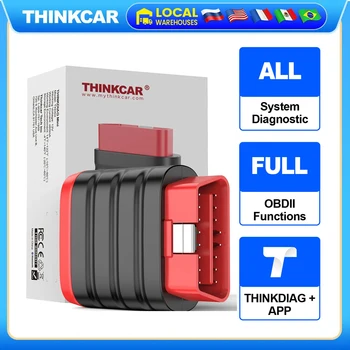 THINKCAR Thinkdiag Mini Bluetooth OBD2 Scanner – Full-System Car Diagnostic Tool and Check Engine Code Reader