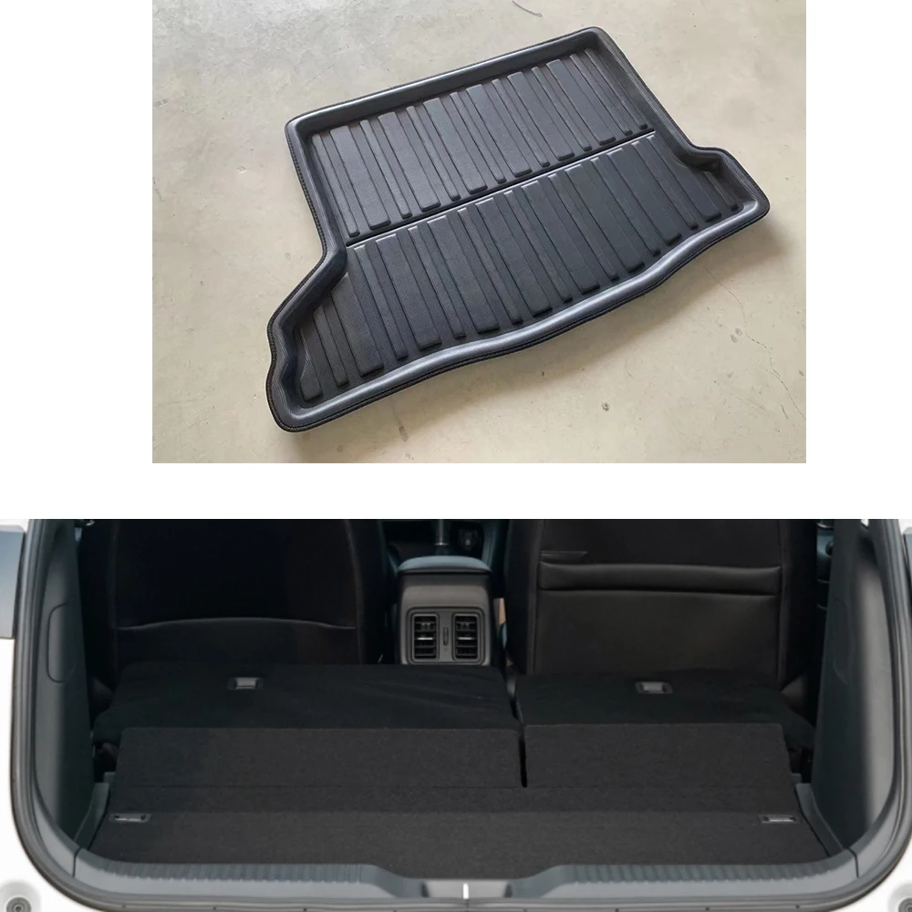 CROSSDESIGN TPE Rear Trunk Mat – Fits 2023-2024 Honda HR-V – All-Season Cargo Liner – Black