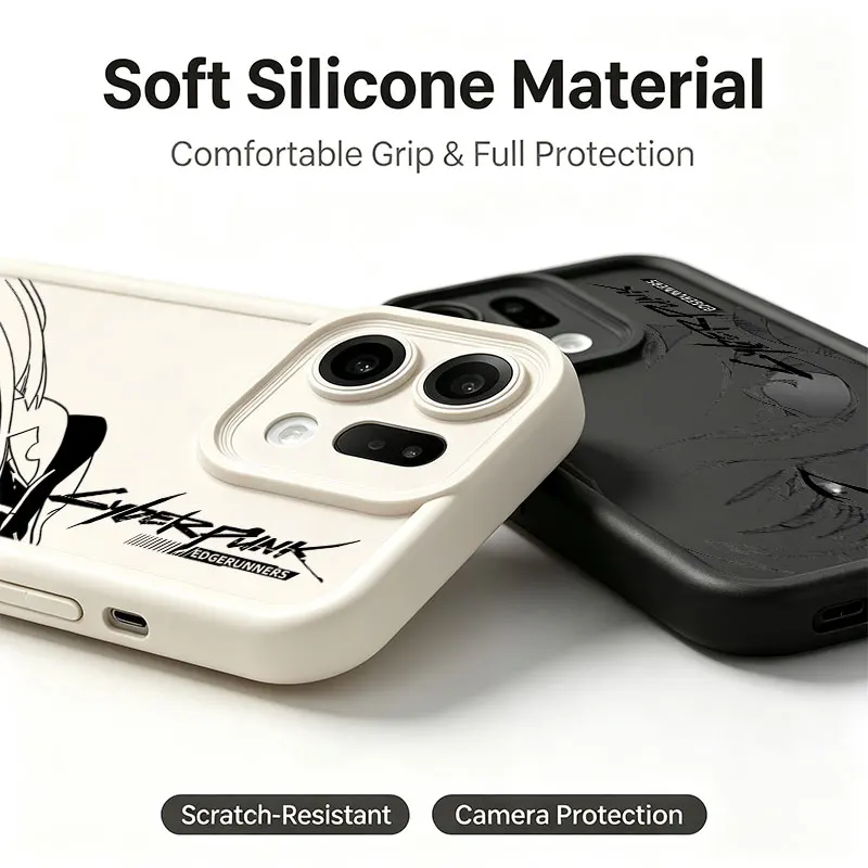 Edgerunners C-Cyberpunks Shockproof Phone Case