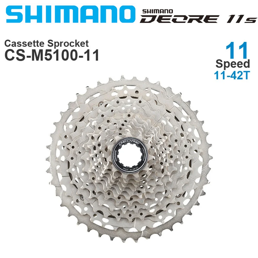 Shimano Deore CS M5100 11-Speed Cassette Sprocket Set for