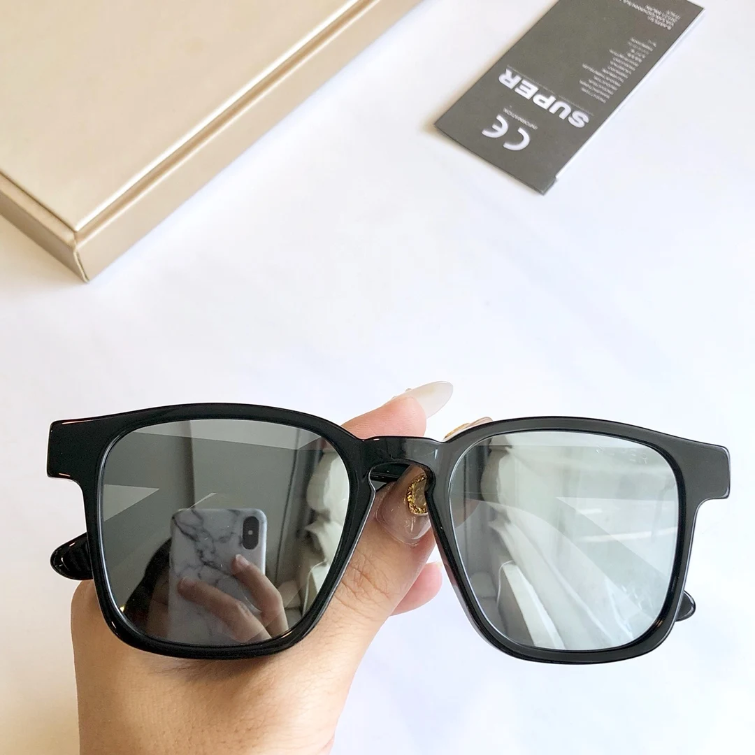 

ORIGINAL RSF SUPER Numero86 Polarized Casual Driving Anti-Glare Men Sunglasses Fashion Acetate Frame Square Women Couple Eyewear