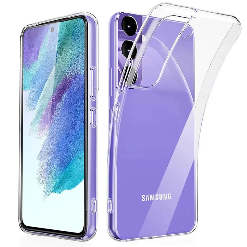 Phone case Ultra Thin Soft for Samsung Galaxy S23 S22 S21 S20 Fe S24 S25 Ultra S9 S10 Plus Clear Silicone Back Cover Shell
