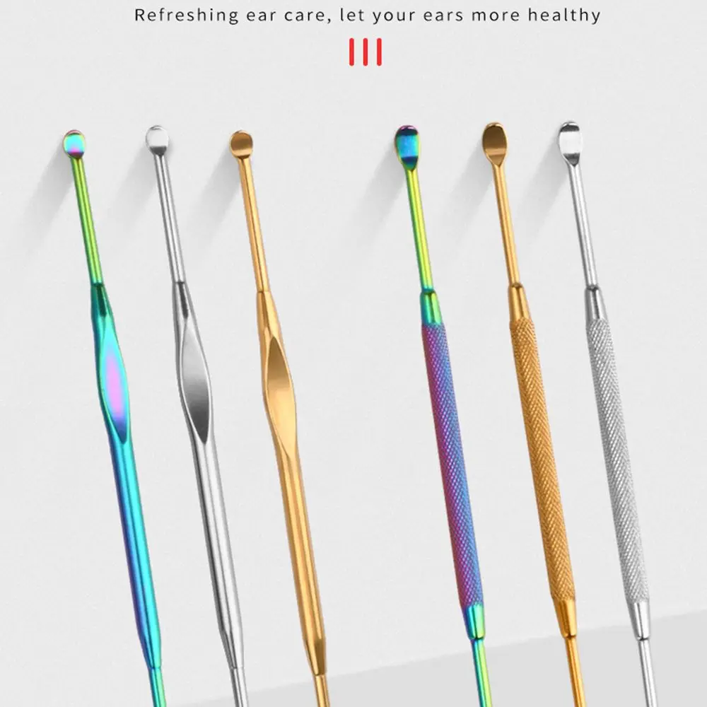 Portable Health care Ear Care Tool Beauty Tools Ear Spoon Ear Wax Pickers Ear Curette Ear Wax Removal