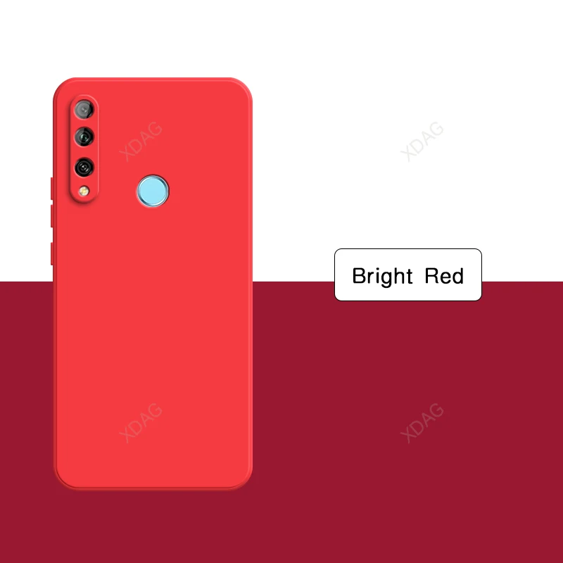 Luxury Shockproof Liquid Silicone Case with Lens Protection - Square Design