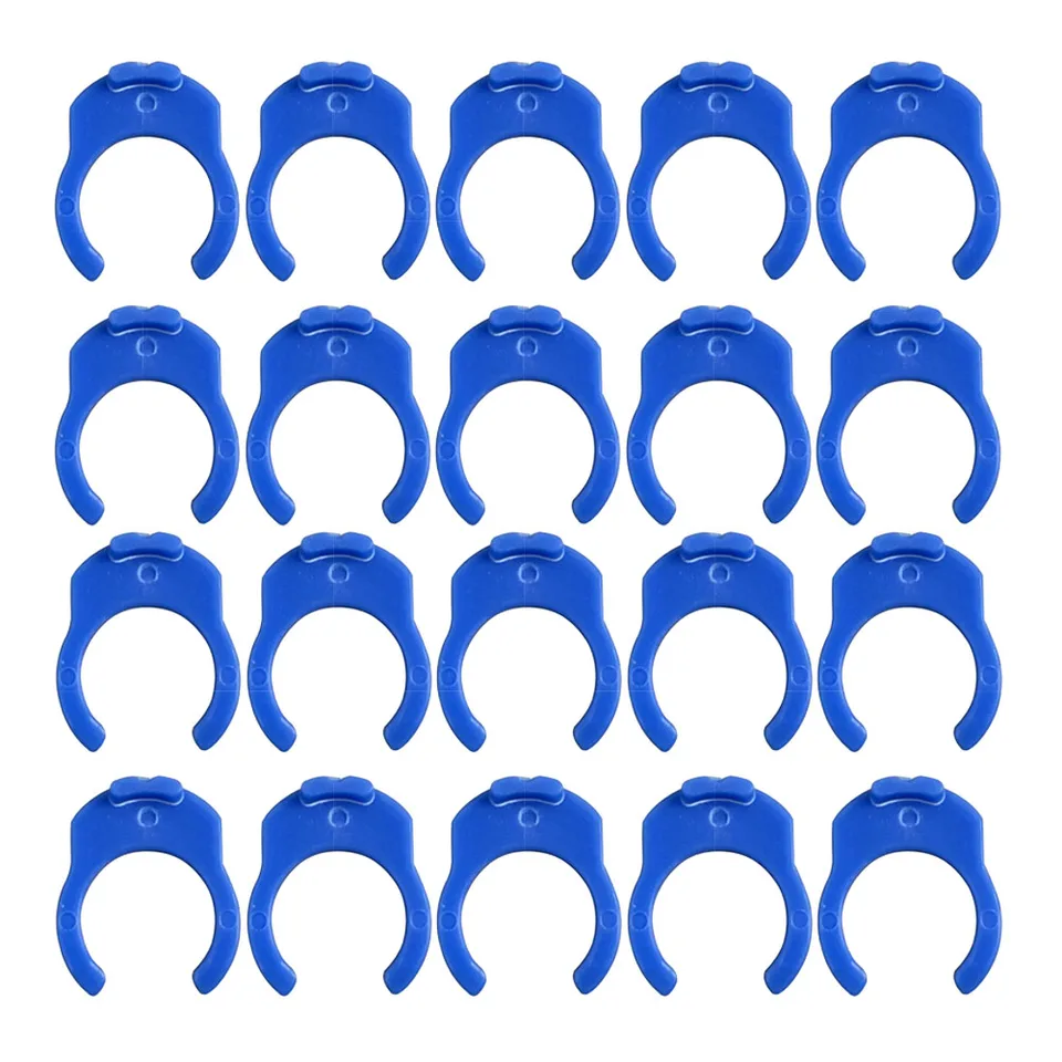 50 Clips De Verrouillage Rapide Pour Tuyaux PE - Connexion étanche, Système Filtration Eau, Installation Facile - 10