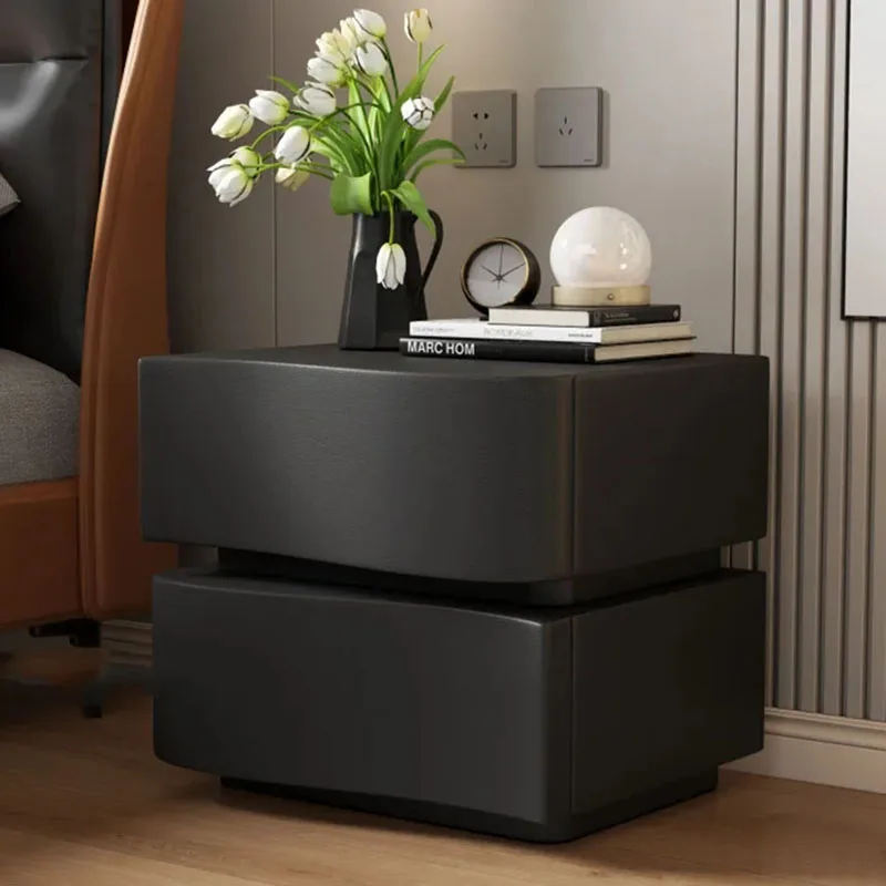 

Vanity Modern Nightstands Bedroom Minimalist Miniature Aesthetic Nightstands Simple European Tables De Nuit Home Furniture