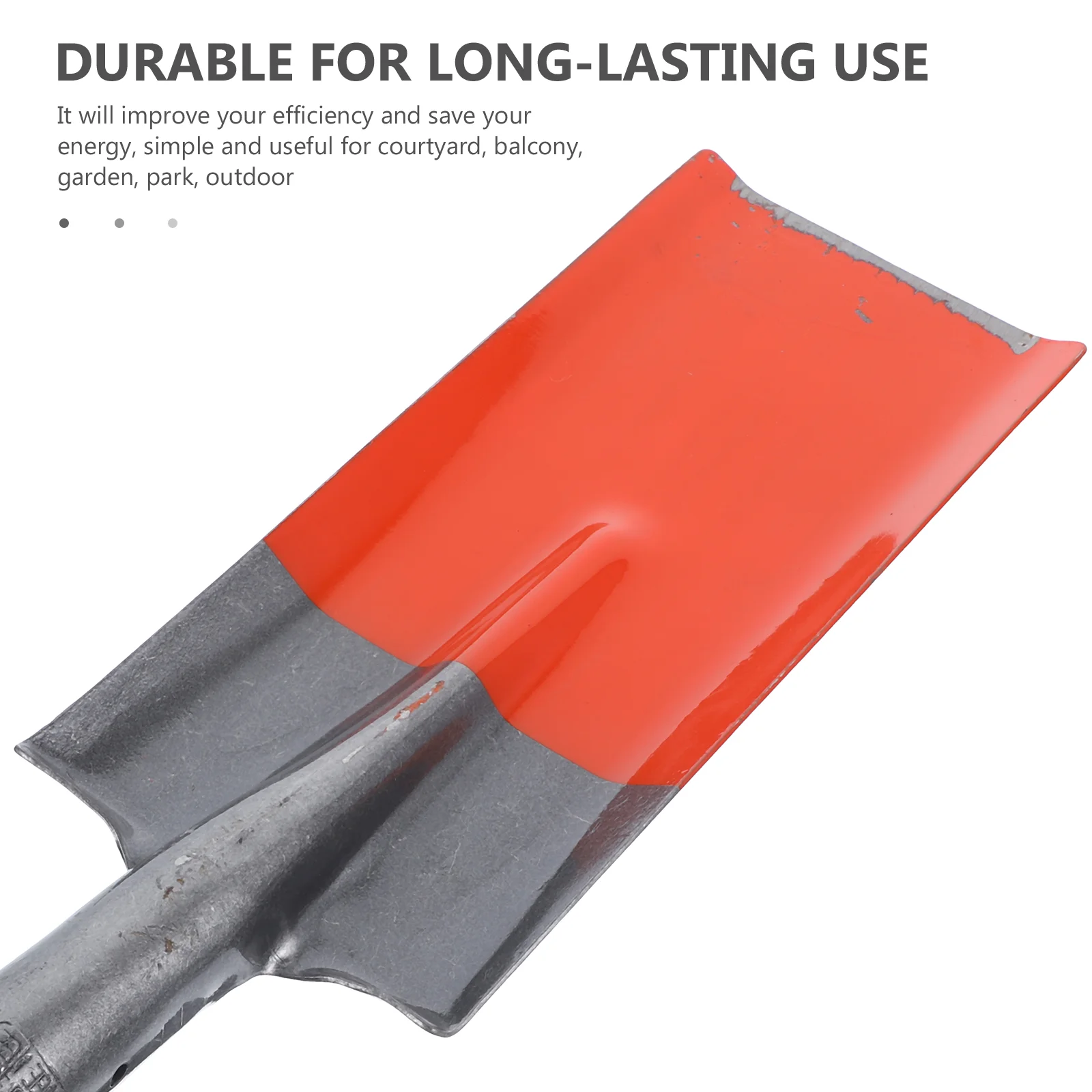 Garden Farm Spade Durable Home Tool Outdoor Snow Practical Gardening Iron