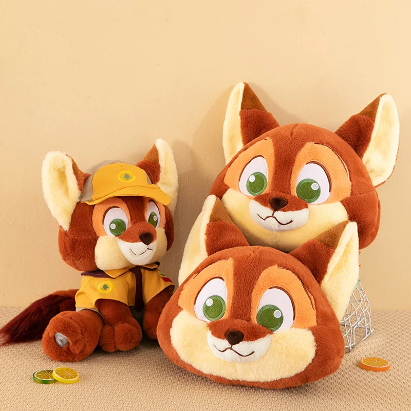 

Disney Nick Plush Throw Pillows Home Bedroom Sofa Ornaments Cushion Dolls Lotso Cartoon Peripherals Children's Holiday Gifts