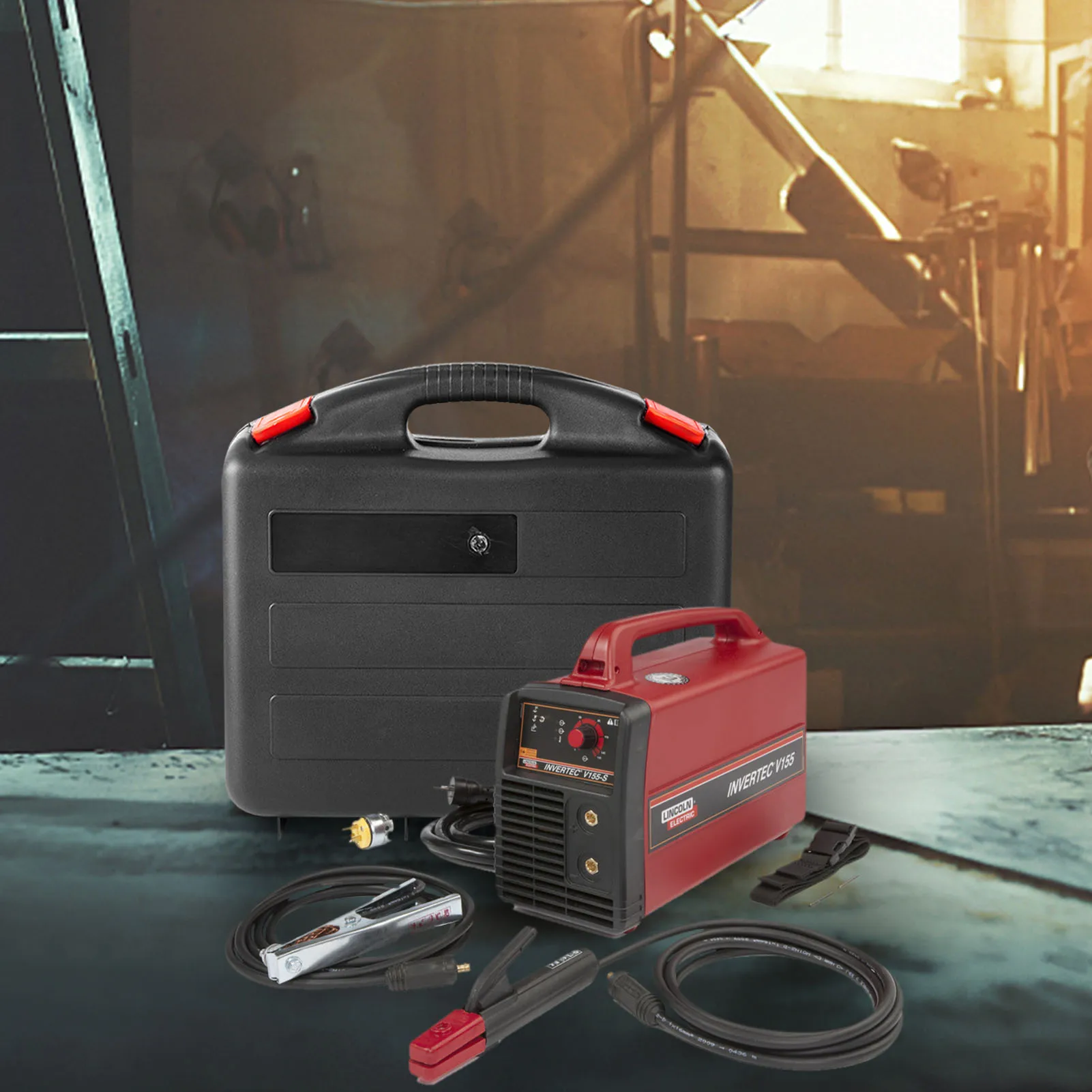 Large-Capacity Portable Tool Box Double Buckle Thickened Toolbox Inverter Welding Machine Repair Tool Protective Box Storage Bag