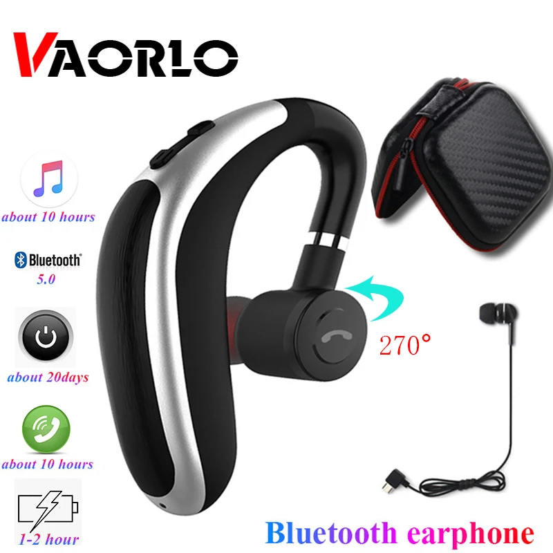 VAORLO V9 K20 Business Earphone Bluetooth Sports Headset Hands