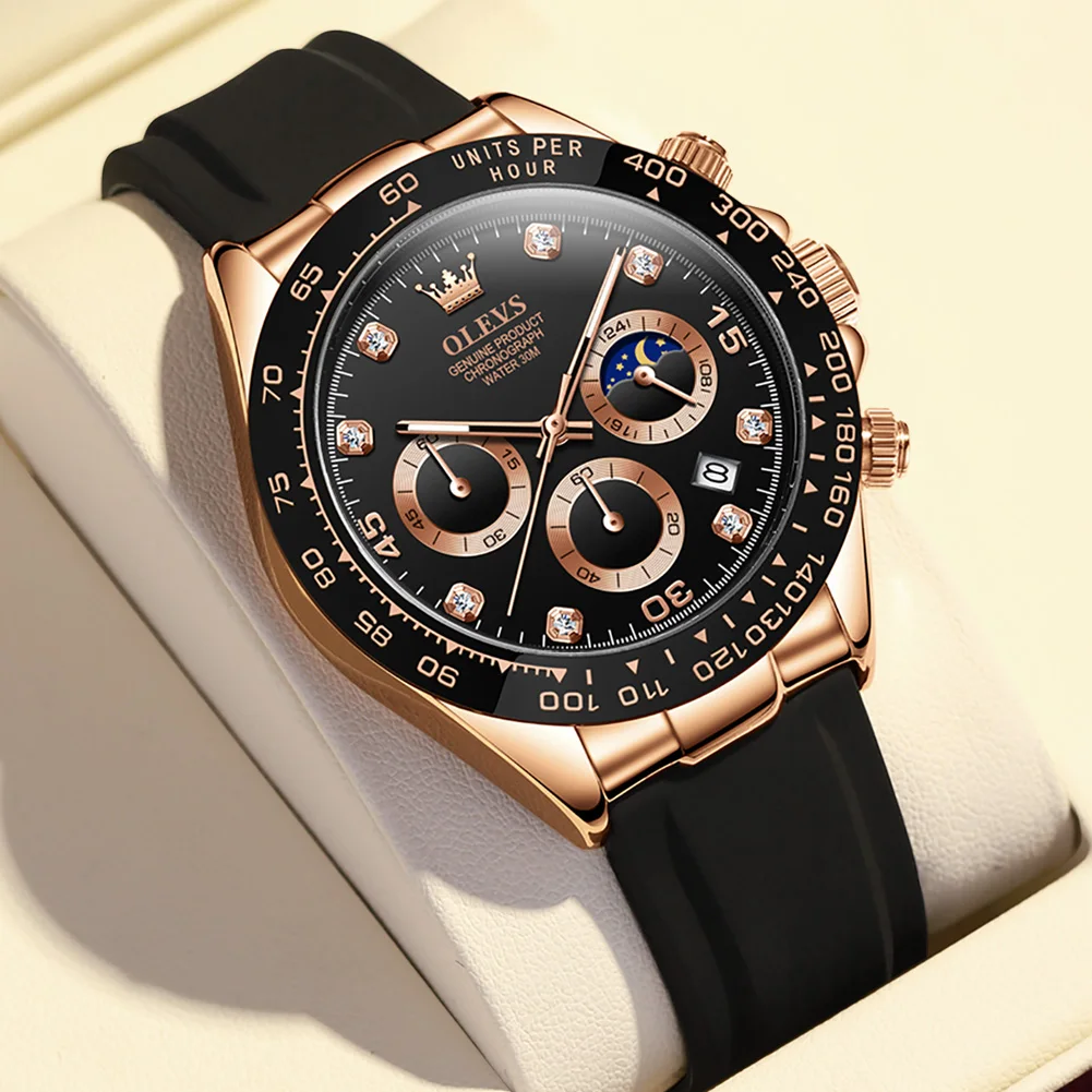 montre-de-sport-analogique-etanche-pour-homme-bracelet-en-silicone-montre-bracelet-chronographe-caoutchouc-d'origine-marque-superieure-luxe-41mm