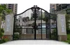 Custom High Quality Main Gate Color Door Iron Gate Design Wrought Iron Gate Iron Gates 2