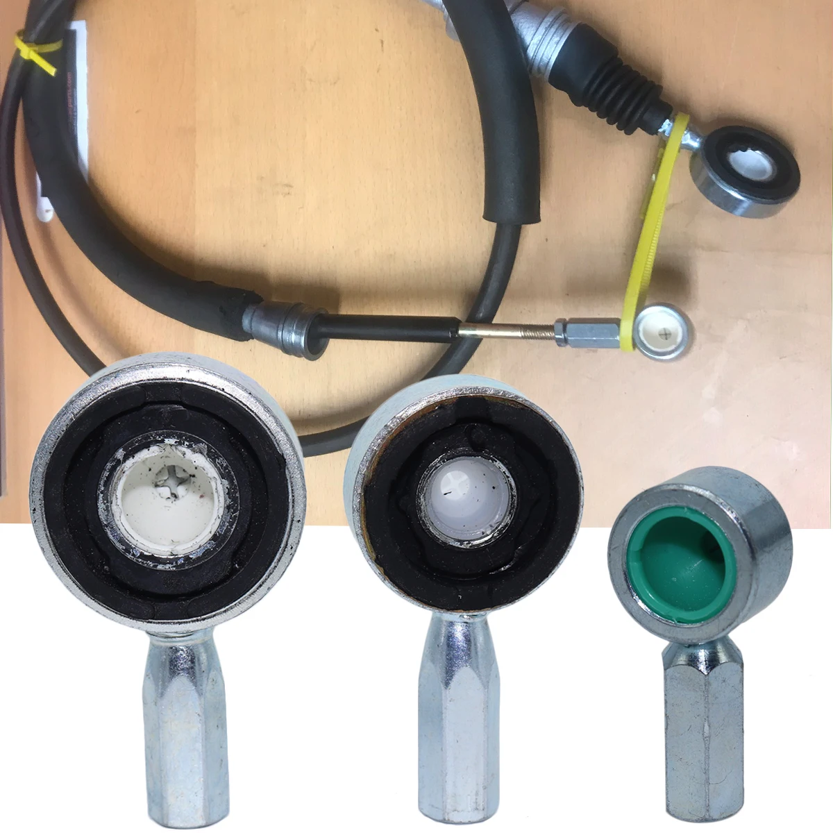MT Gear Control Cable Linkage Bushing For MG3 MG6 2012 MG7 MGTF MGF Shifter Lever Selector Connect End Grommet Clip Replace Part gear shifter,gearbox control cable repair kit