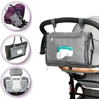 Matelas à langer Portable pour bébé, avec poches, Kit de Station à langer de voyage étanche, cadeaux pour bébé 2