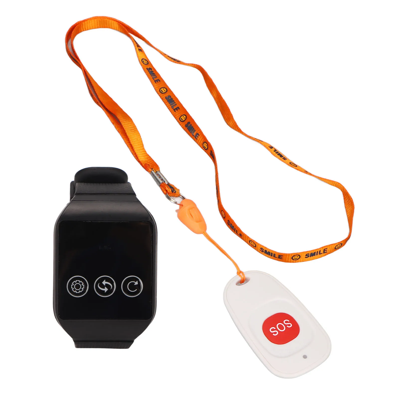 Wireless Calling System Caregiver Pager SOS Wireless Waterproof Stable Signal Vibration Portable Remote Nurse Alert