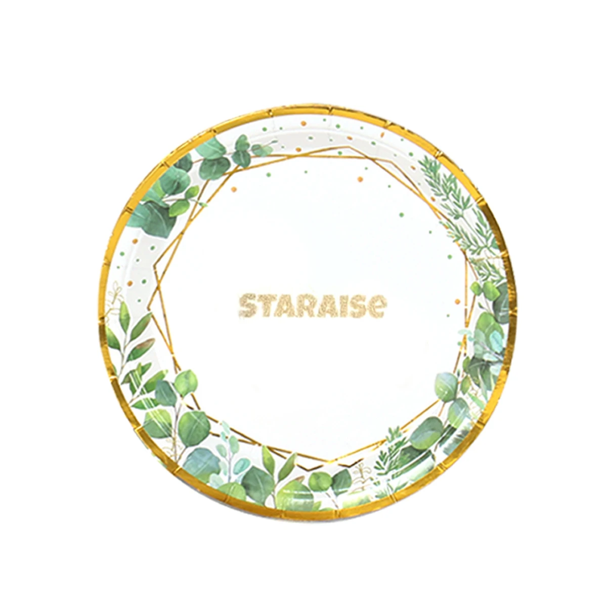 Staraise Disposable Animal Plate Dinner Plate Set With Paper Towels