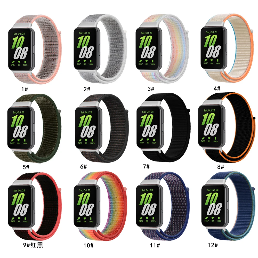 Sport Nylon Loop Velcro Wristband