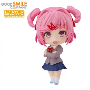 Bom sorriso 1817 monika doki doki clube de literatura! Original anime  figura collectible ação modelo brinquedos - AliExpress