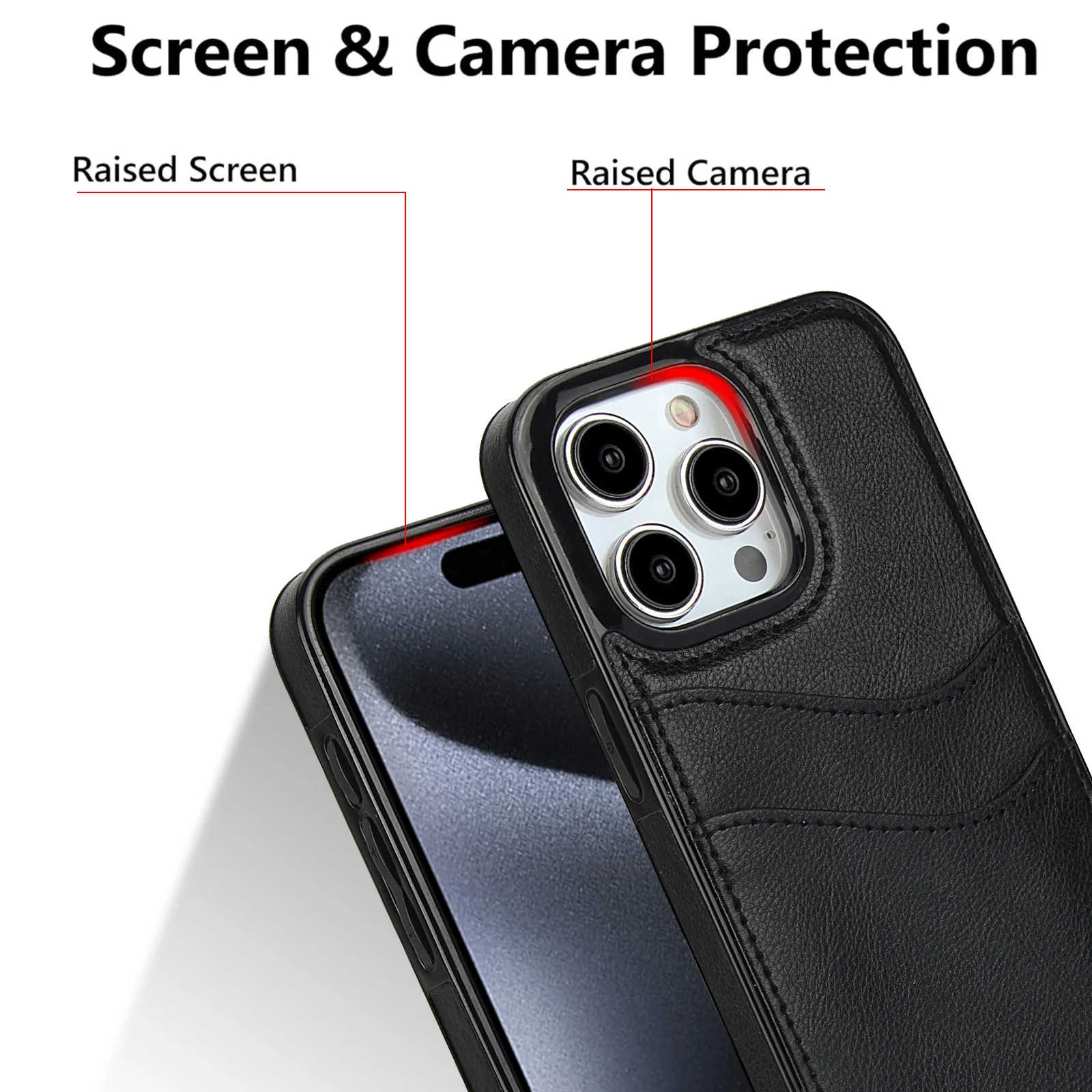 Leather Phone Cases For Samsung S22 S23 Plus S24 FE S25 Ultra A14 A15 A54 A55 A71 Fashion Back Cover Designer Shockproof Case - 5