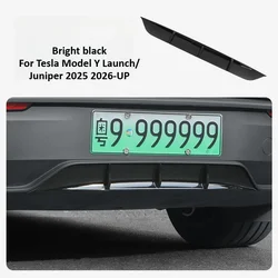 Carbon Fiber Pattern Rear Spoiler Protector Guard (Piano black)