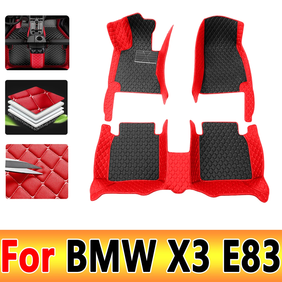 

Автомобильные коврики для BMW X3, E83, 2005, 2006, 2007, 2008, 2009, 2010