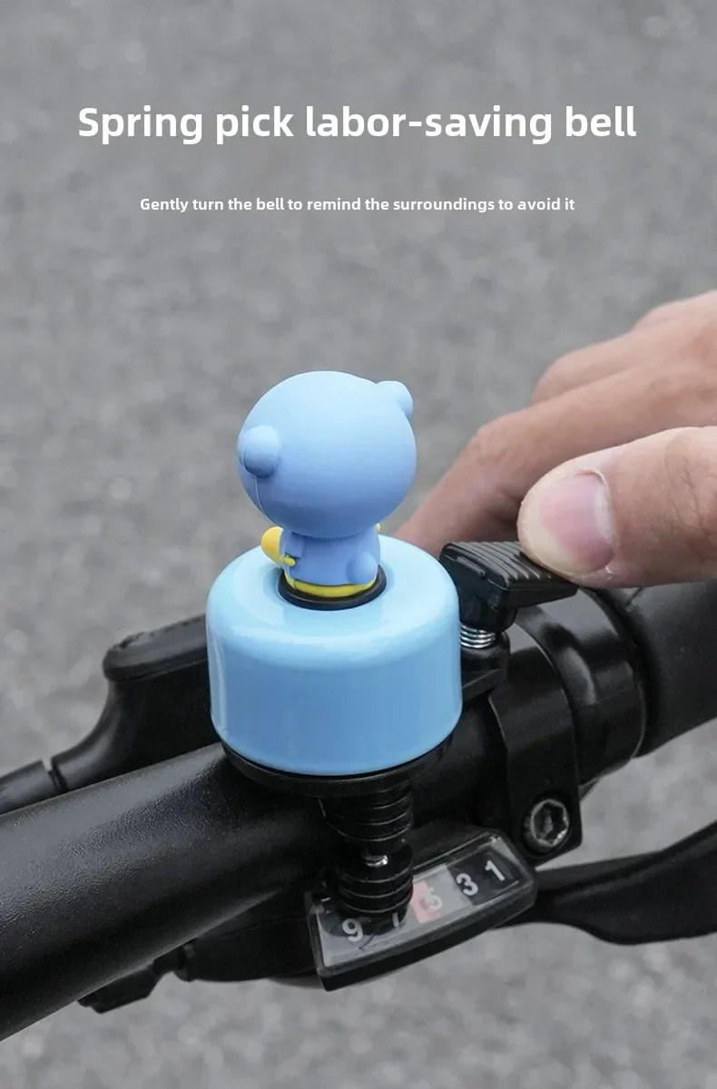 1PC Cartoon Kupfer Fahrradklingel Universal für Mountain Road Bikes Roller Reiten Zubehör – Detail 4