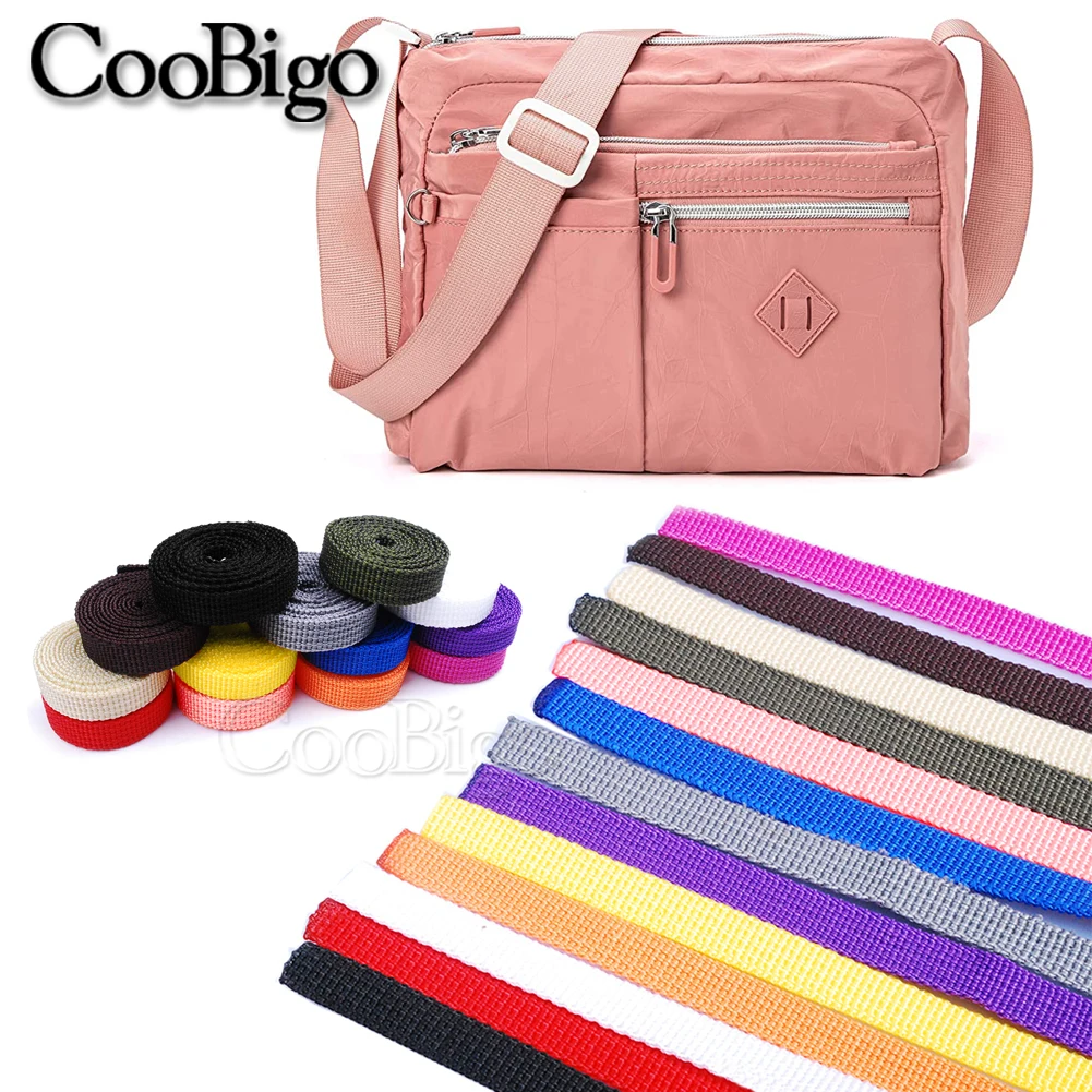 5Yard 10mm Webbing Ribbon Strap Band Polypropylene Knapsack Strapping DIY Backpack Belt Bag Pet Collar Sewing Crafts Accessories