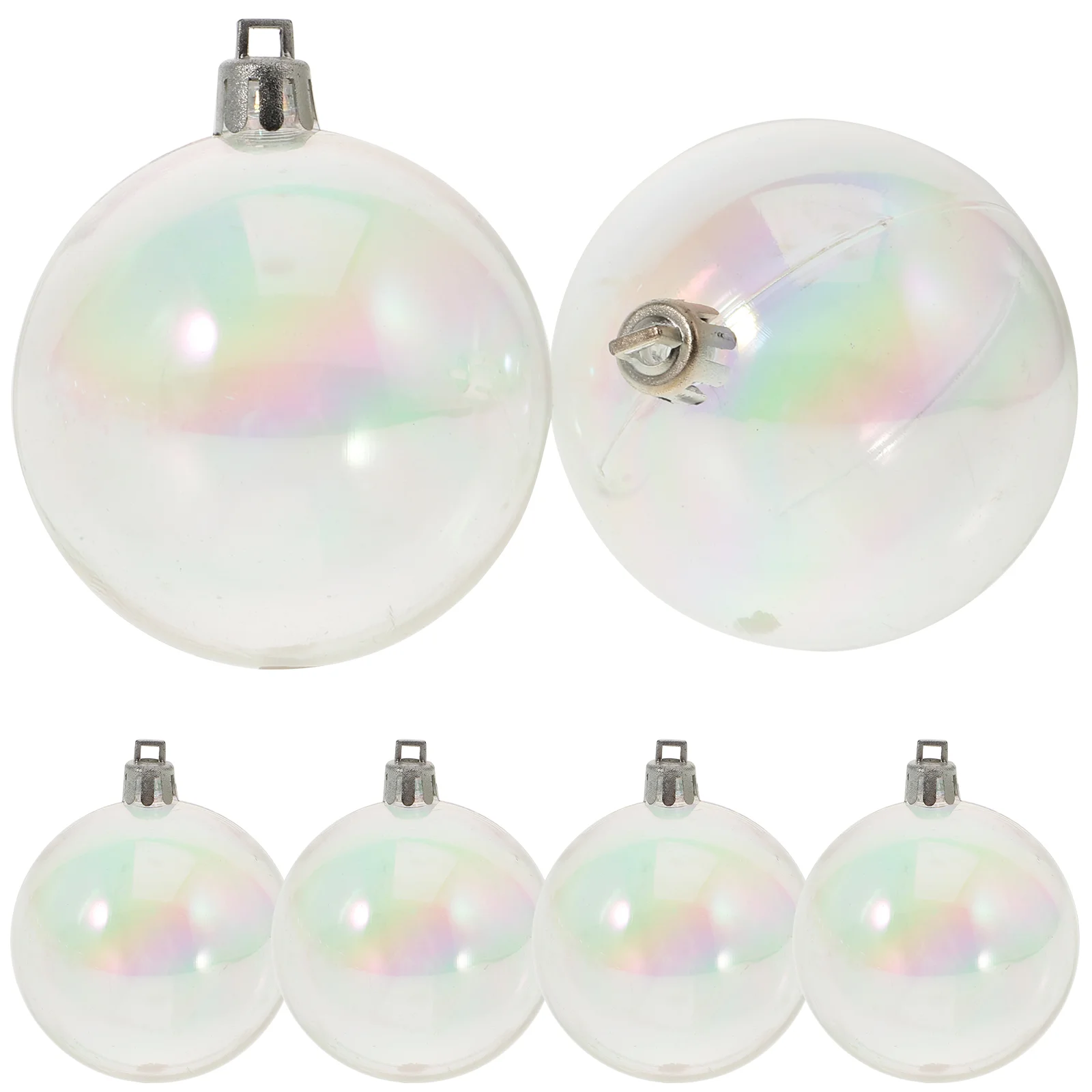 

Fall Decor Christmas Decoration Balls Diy Christmas Ornaments Bubble Colorful Xmas Craft Plastic Tree Wedding Birthday