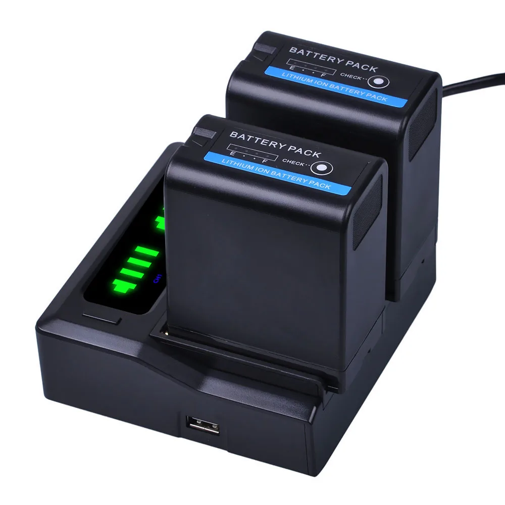 BP U60 BP U30 BP U90 LED Ultra Fast Dual Charger for Sony Camcorders PMW 300 EX1 EX1R EX3 EX3R EX280