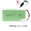 3.6V/4.8V/6V/7.2V/9.6V 5000mAh NI-MH Battery For Rc toys Cars Tanks Robots Guns Boats toys accessories high capacity AA Battery 6