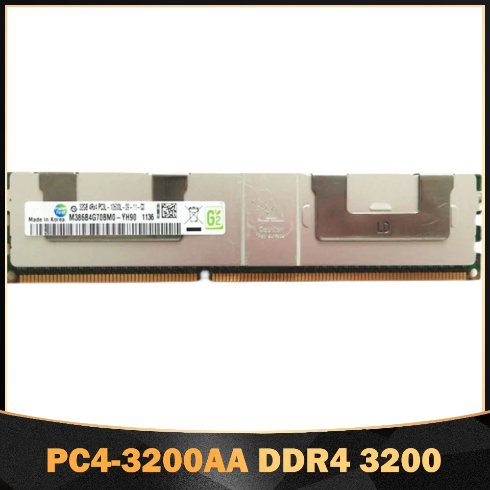 1 Pz Memoria Di Alta Qualità Per Samsung 128G 128Gb Pc4-3200Aa Ddr4 3200 Ecc Reg