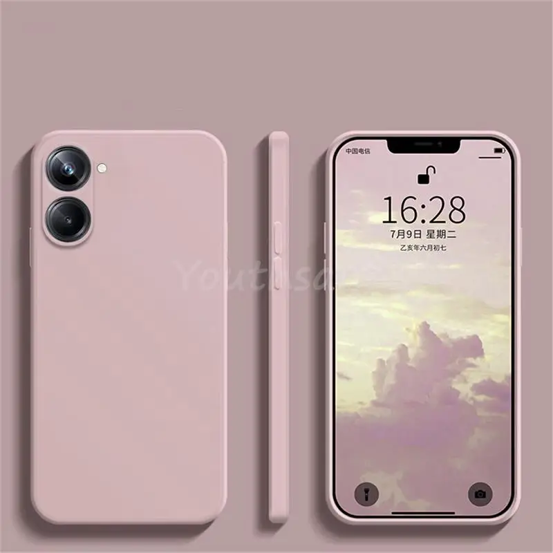 Liquid Silicone Plain Protector Rubber Phone Case