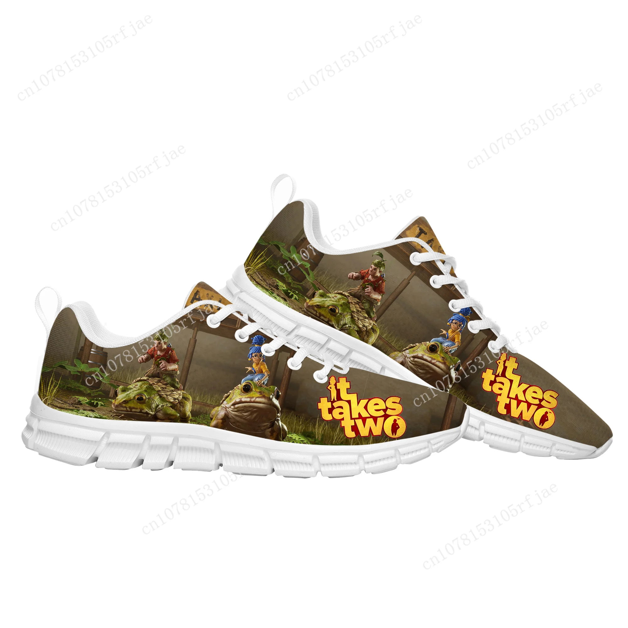 Anime Cartoon Game It Takes Two Sports Shoes High Quality Mens Womens Teenager Children Sneaker Tailor Made Couple Built Shoes