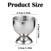 Stainless Steel Egg Cups Soft Boiled Egg Holder Breakfast Tray Egg Cup Holder Cooking Tool Egg Storage Holder Kitchen Gadgets 6