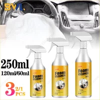 Multifunctional Foam Cleaner Car Interior Stain Removal and Cleaning Leather Seat Foam Cleaner Spray Foam Maintenance Wash Car 1