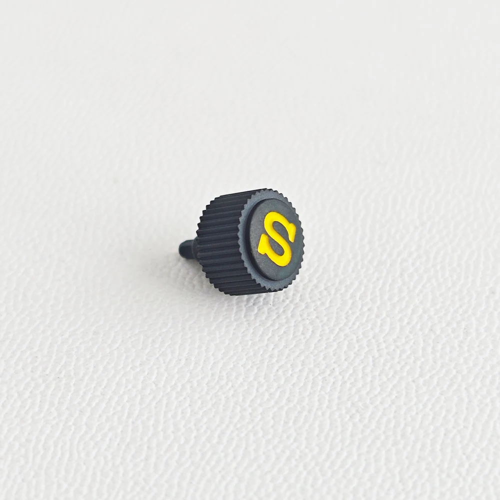High-Quality Screw-in Case Replacement Watch Crown with Engraved 'S' and Crown Tube