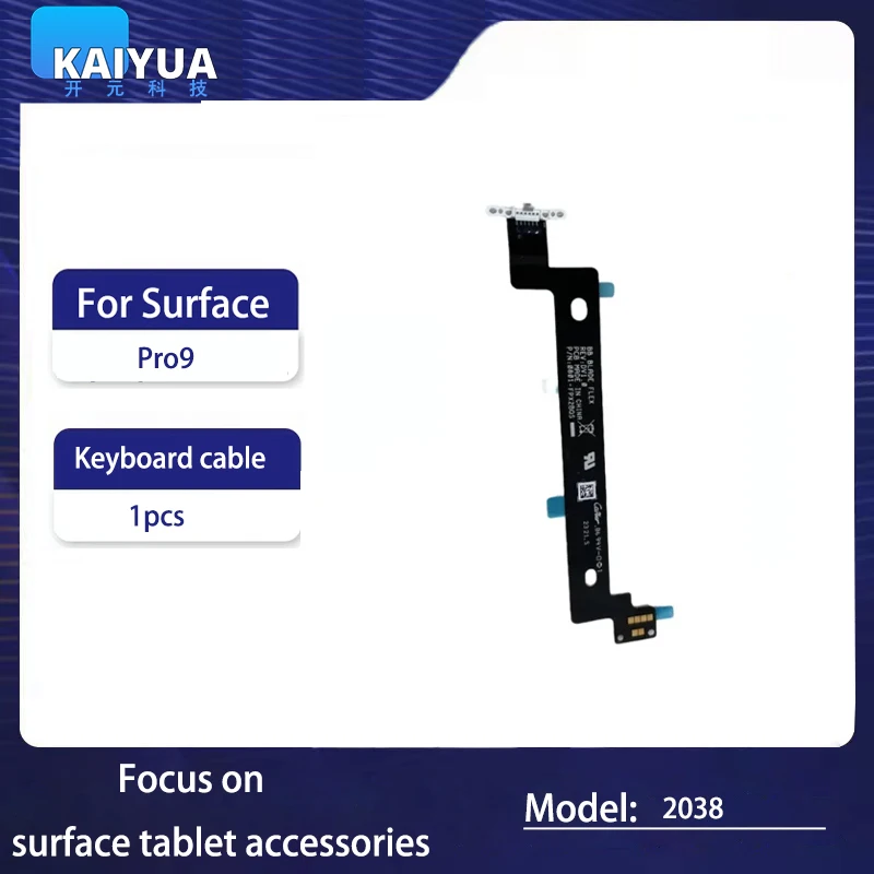 Per Microsoft Surface Pro 9 Cavo Per Tastiera Flex, Tablet, Cavo Di Copertura, Nero, 2038, Testato Bene, Originale
