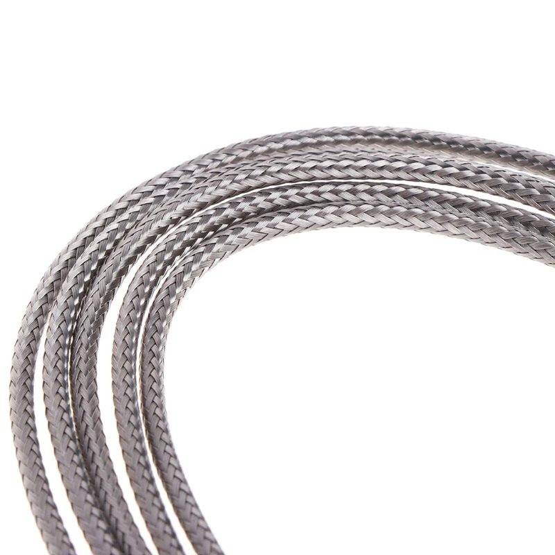 

Stainless Steel RTD PT100 Temperature Thermocouple with 2m 3 Cable Wires