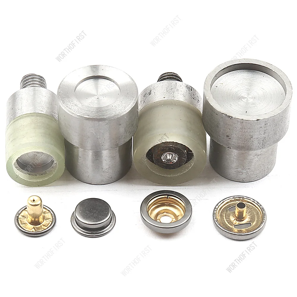 Snap Buttons Tools Sewing Buttons Hand Press Machine Dies for Leathercraft Clothing Jeans