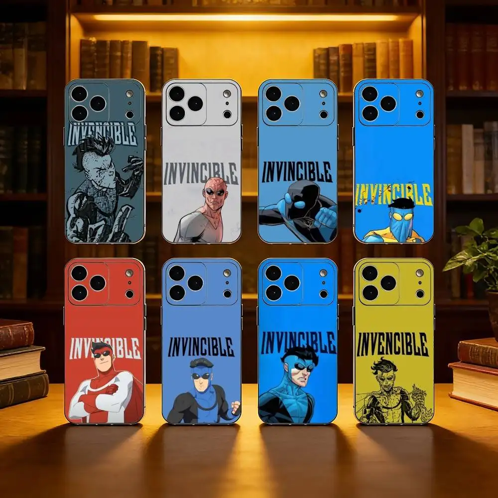 Anime I-Invincible Shockproof Silicone Phone Case Cover
