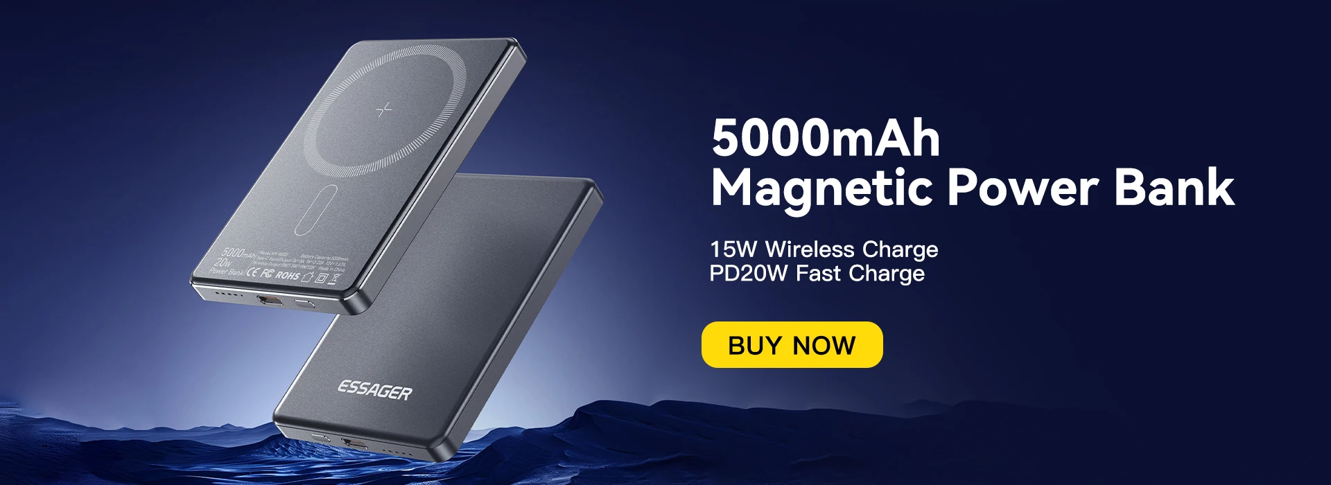 Essager Dashboard Phone Holder 15W Wireless QI Charger in Car  Universal Air Vent Mount For iPhone Samsung Xiaomi Fast Charging