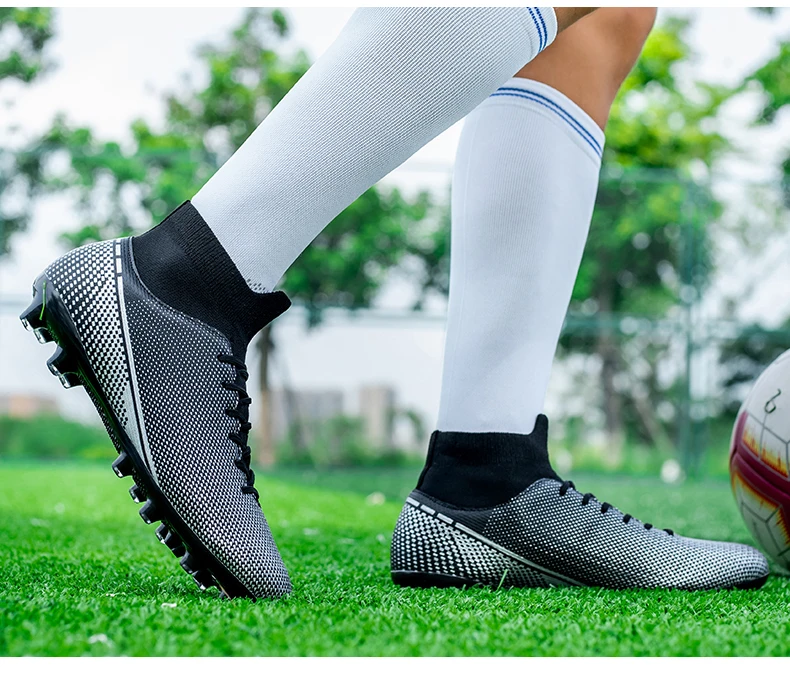 Zapatillas de fútbol para hombre y niño, botas de fútbol FG/TF para interior y exterior, para niños y niñas_voghion.com