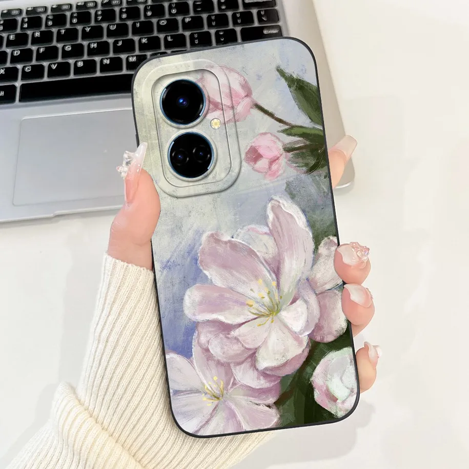 Cute Cartoon Camera Protection Matte Soft Phone Case Cover
