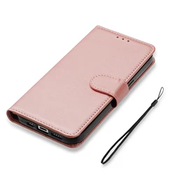 Premium Flip Wallet Book Case with Card Slots and Protective Cover for Samsung Galaxy A71 4G (Rosegold)