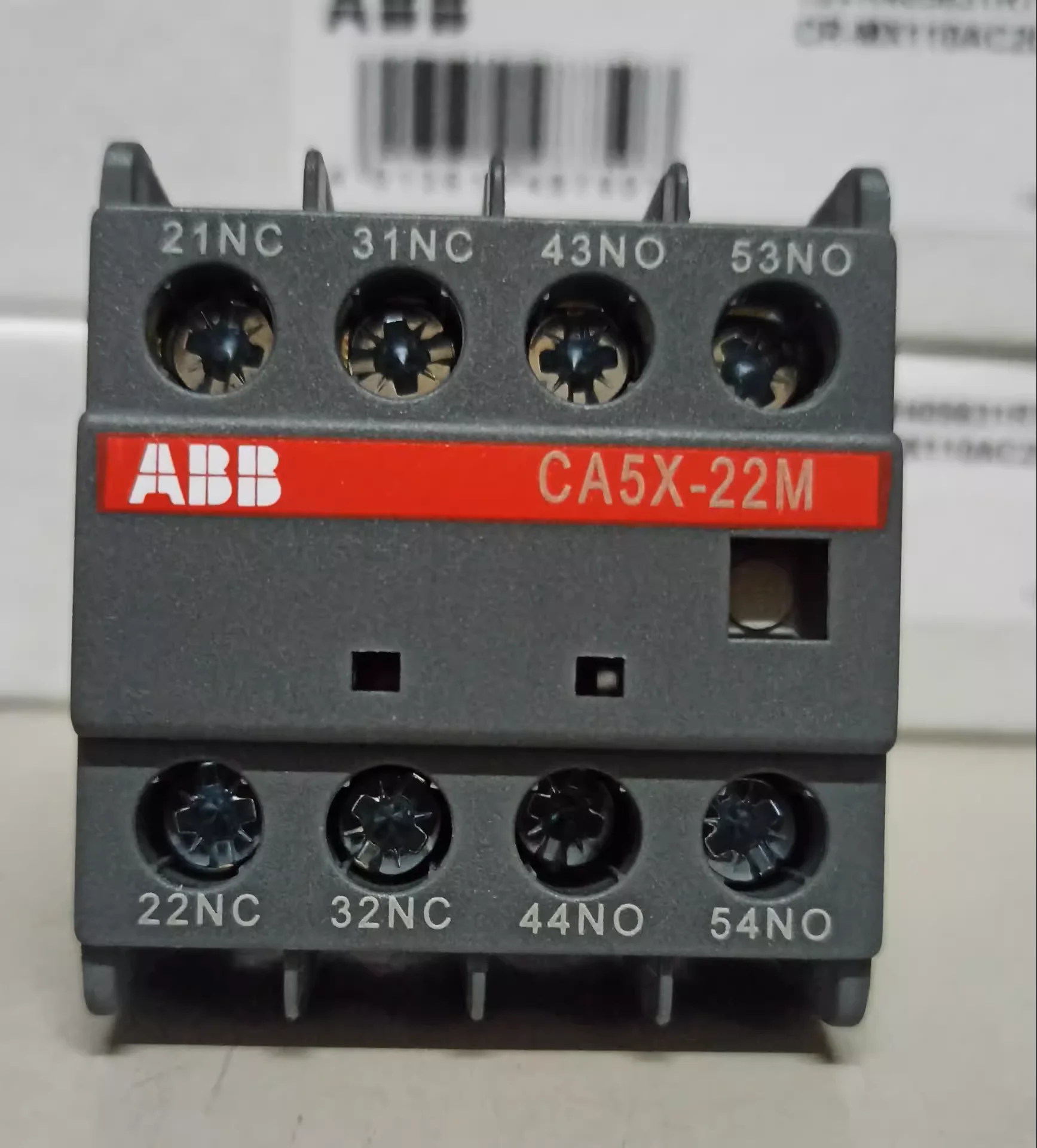 

Дополнительные контакты 2NO + 2NC Фотоэлементы ABB 1SBN010140R1022 - 2 шт. Дополнительные контактные блоки Фотоэлементы (3NO + 1NC)1SBN019040R1031-1PC