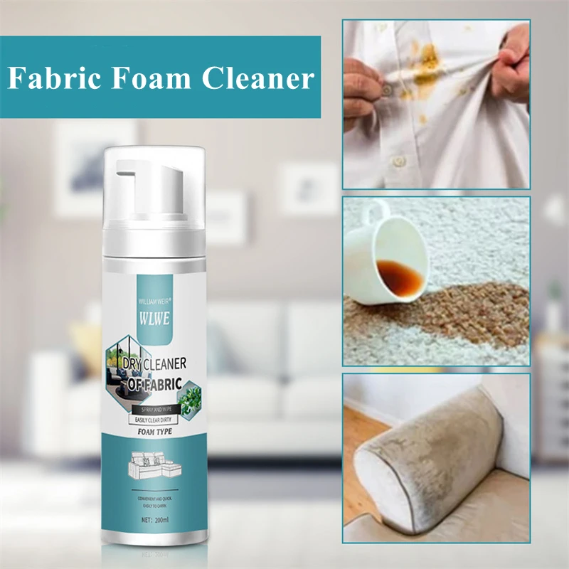 Couch Fabric Cleaner Upholstery Cleaner Foam Cleaner Powerful Instant Fabric  Foam Cleaner Quick-Dry Sofa Curtain Stain Foam - AliExpress
